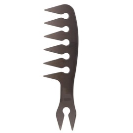 Peine de peluquería, portátil, cabeza de aceite, peine de peinado ancho, dientes grandes, mango largo, peine de peinado para hombres salón de belleza herramienta del hogar, 4#