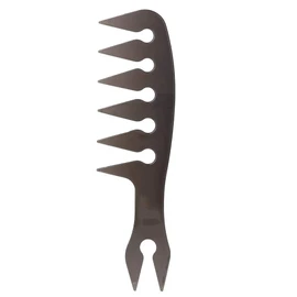 Peine de peluquería, portátil, cabeza de aceite, peine de peinado ancho, dientes grandes, mango largo, peine de peinado para hombres salón de belleza herramienta del hogar, 4#