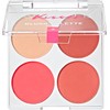 Ruby Kisses Bare Blusher Sweet Cheeks Palette (Livin Bare)