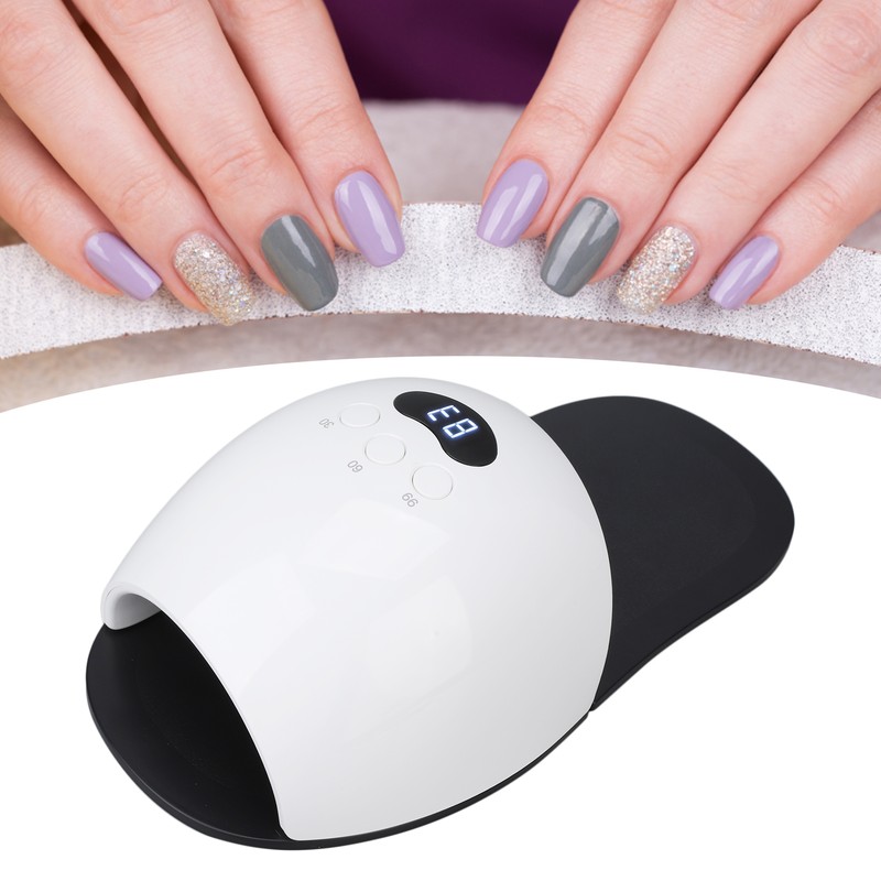 48W UV LED Gel Nail Lamp Painless Removable Nail Dryer