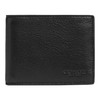 Coach Slim Bifold in Sport Calf, Black, One Size