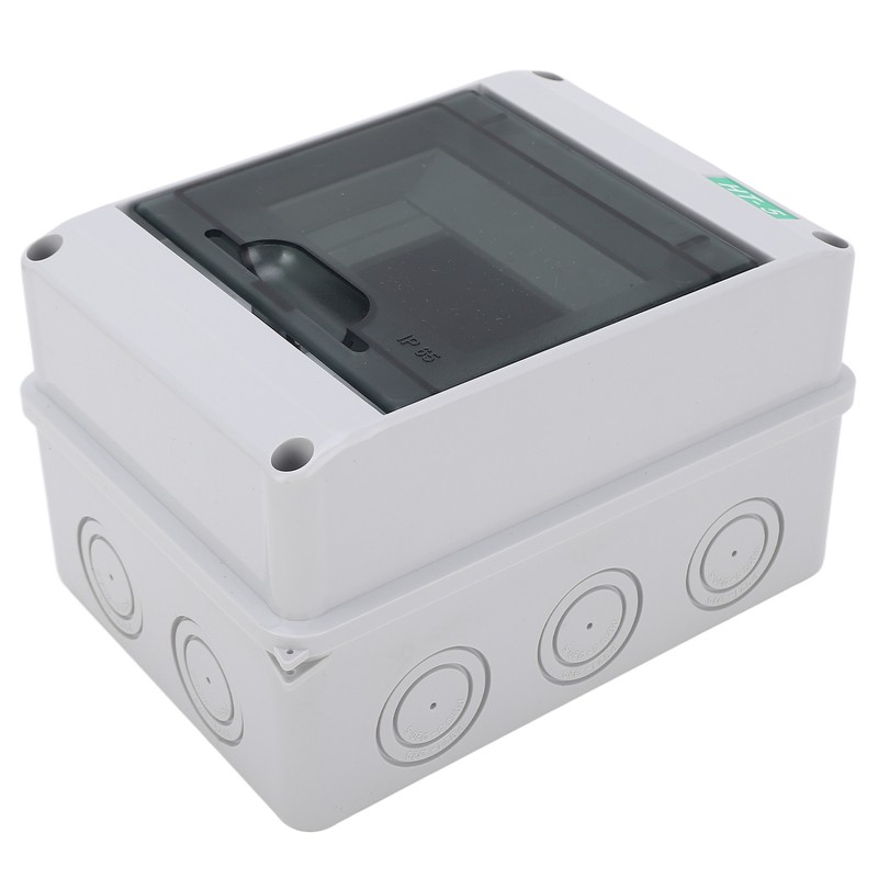 Circuit Breaker Box PC IP65 Waterproof 5 Way Transparent Cover