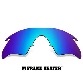 Seek Optics Replacement Lens Compatible with Oakley M Frame Heater Sunglasses UV400 (Blue Mirror Polarized)