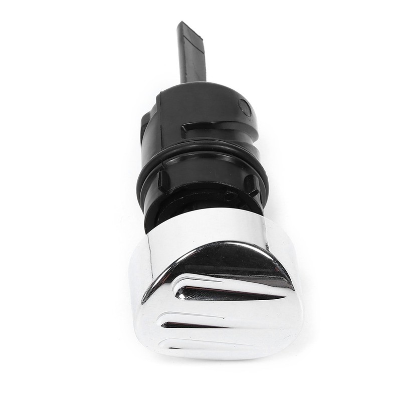 Motorcycle Chrome Oil Dipstick Tank Cap Plug Replacement Fit for