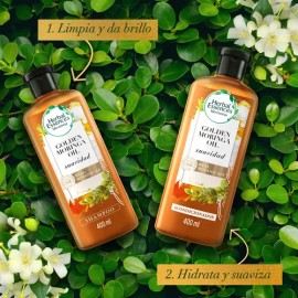 Shampoo Herbal Essences BioRenew Aceite de Moringa Dorada, 400 ml                                                                                     