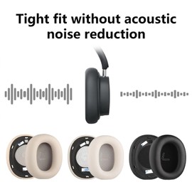 Pack of 2 Protein Leather Ear Cushions for LS880NB WH950NB Headphones Comfortable Replacement Earad