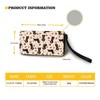 Coldinair Dachshund Womens Cute Wallet Leather RFID Blocking Credit Card