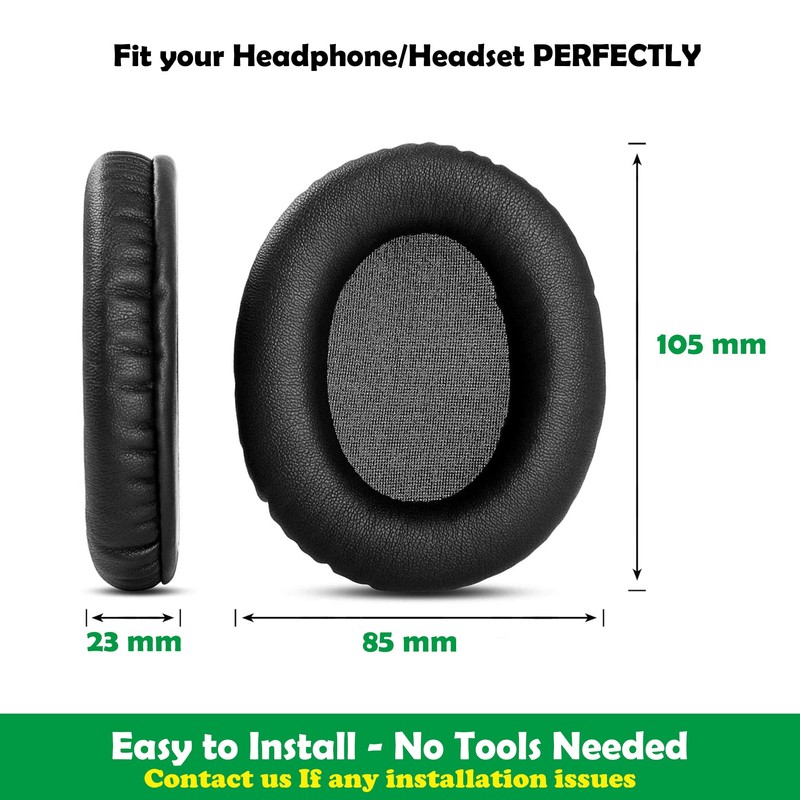 Professional Replacement Earpads Cushions Compatible with HyperX Cloud II Cloud