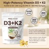 Megacephalus Real Good Essentials Vitamin D3 K2, Essentials D3+K2 (MK7)