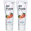 Jessie Dental MI Paste 1.4 oz (40 g) x 2 Bottles, Strawberry
