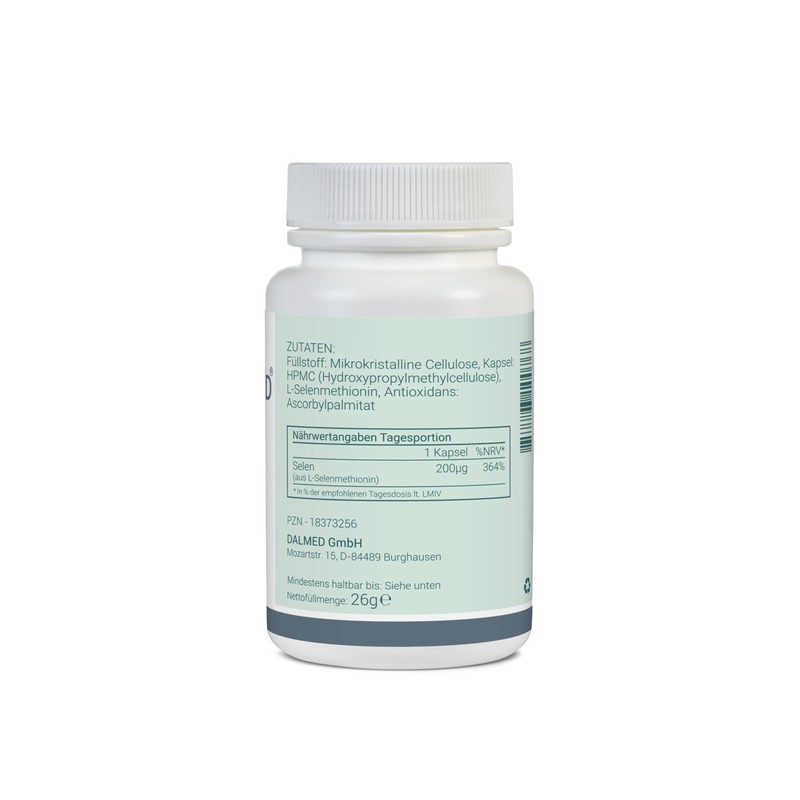 Selenium 200-90 Capsules (1 Capsules Contains: 200 mcg Selenium from