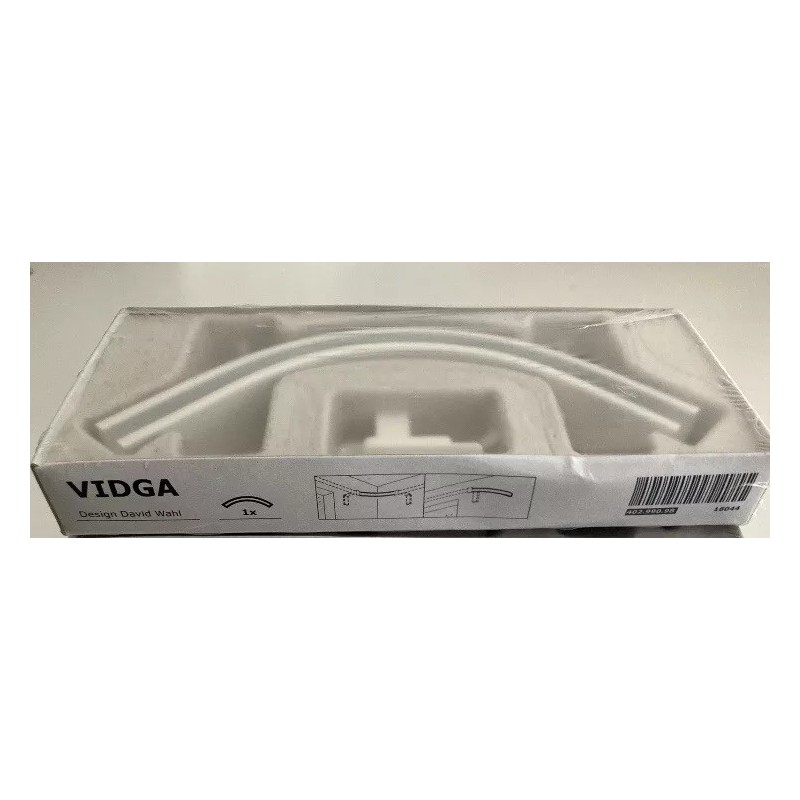 IKEA Vidga Corner Piece Single Track 4.75" Corner Connector Rail