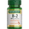 Nature's Bounty Vitamin B2 as Riboflavin Supplement, Aids Metabolism, 100mg,
