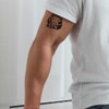 Lion tattoo – Temporalis® | Vegan temporary tattoos for women