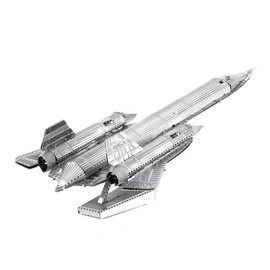 Metal Earth SR-71 Blackbird Airplane 3D Metal Model Kit Fascinations