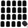 12 Pcs Headset Microphone Covers Foam, Microphone Foam Cover, Microphone