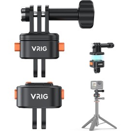 VRIG Claw Mini Quick Release Holder for Hero 13 Accessories for Hero 13 Quick Release Tripod Magnet for Action Camera Quick Release Quick Release for Action Camera Mini Tripod Camera Tripod for Hero