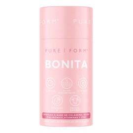 Pure Form Bonita Colágeno Hidrolizado Ácido Hialuronico Capsulas