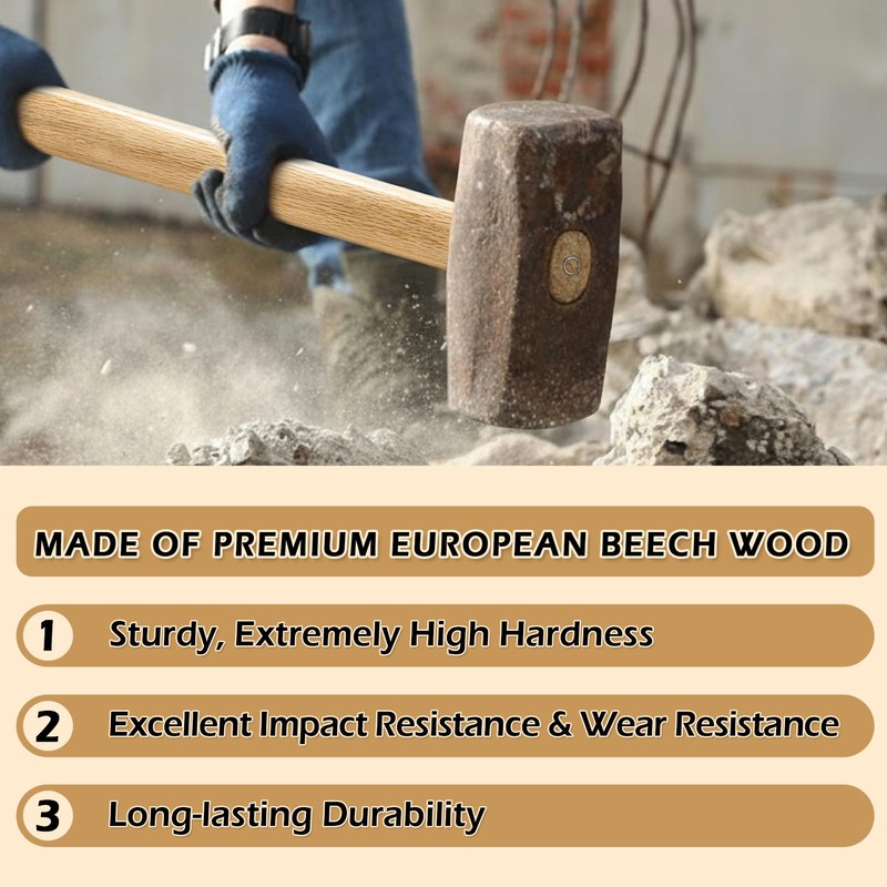SINBDLAI 36" Sledge Hammer Handle for Hammer Handle Replacement