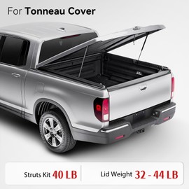 Vepagoo 42 inch Gas Strut 40Lb/178N Heavy Duty Lid Gas Struts Shock Lift Support Spring for Tonneau Cover RV Kitchen Door Truck Bed Trailer Cap Bed Custom Wooden Cover, 2pcs (1 Pair)