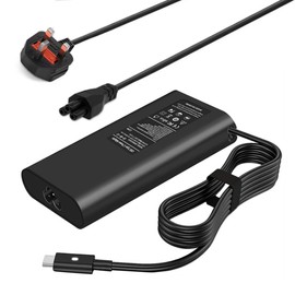 130W USB C Charger Replacement Type C Adapter for Dell XPS 15 9500 9510 9520 9575 Dell Precision 5530 5540 5550 5560 5570 Latitude 7210 7310 7410 9410 9510