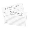 Advice & Wishes Card Set - Minimalism White - 15