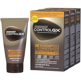 Just For Men Control GX Shampoo Desvanecedor Canas Hombre 3 Pack 118 ml