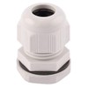 SWA Pack of 10 Grey Nylon Cable Glands, suitable for