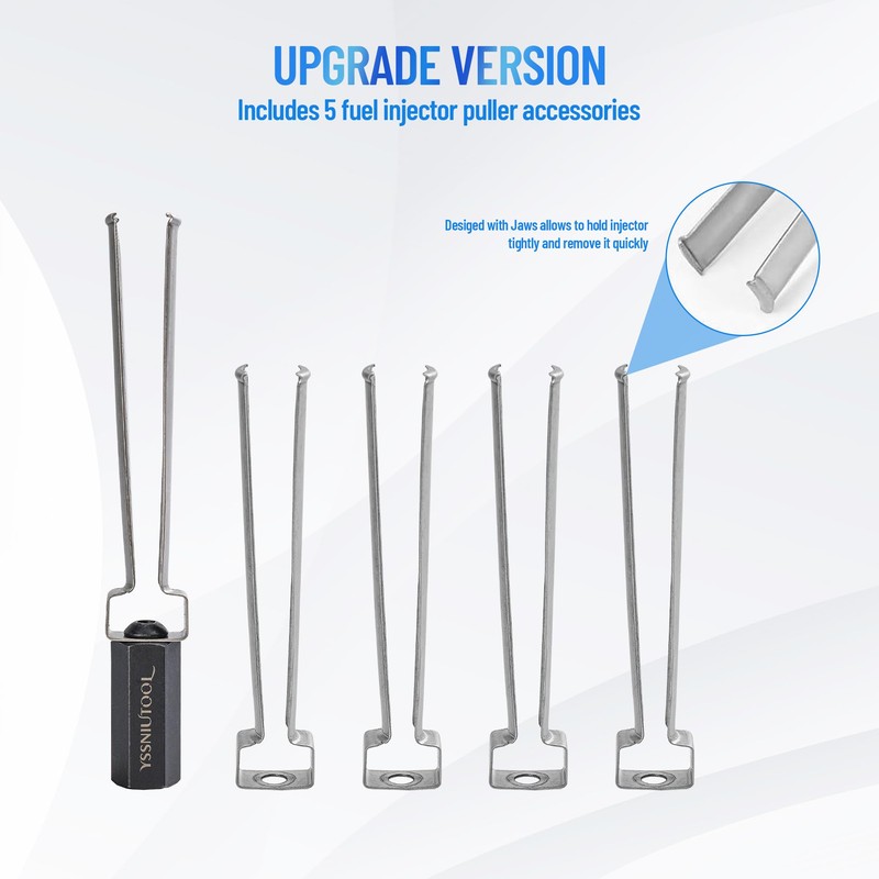 8pcs 9997410 Fuel Injector Puller Remover Tool Kit Steel Hand-operated