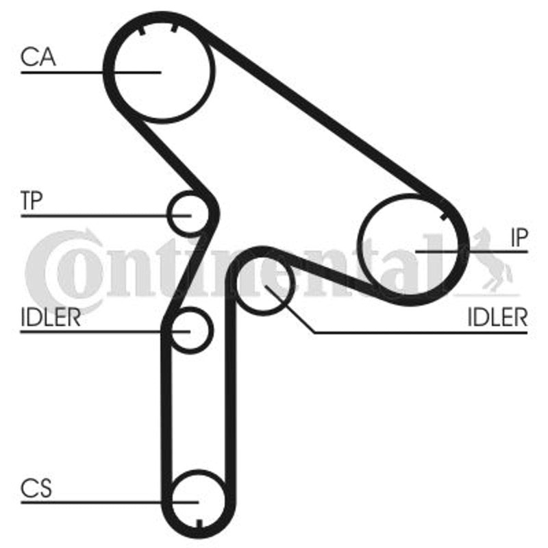 CONTITECH CT921 Timing Belt