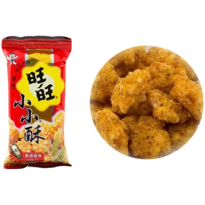 WOW-great Wangwang Xiaoxiaosu 18g*10袋 旺旺小小酥 休闲解馋小吃儿童零食 (（Original）原味)
