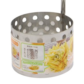 Takagi Japanese Takagi Stainless Steel Fluffy Manmaru Kakiage Ring, φ3.9 inches (100 mm)