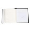 Arpan 6x4 Plain Photo Album with 200 Pockets (Black)
