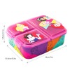 OM SUPPLIES Princess Reusable Sandwich Lunch Box 3 Multi Compartment