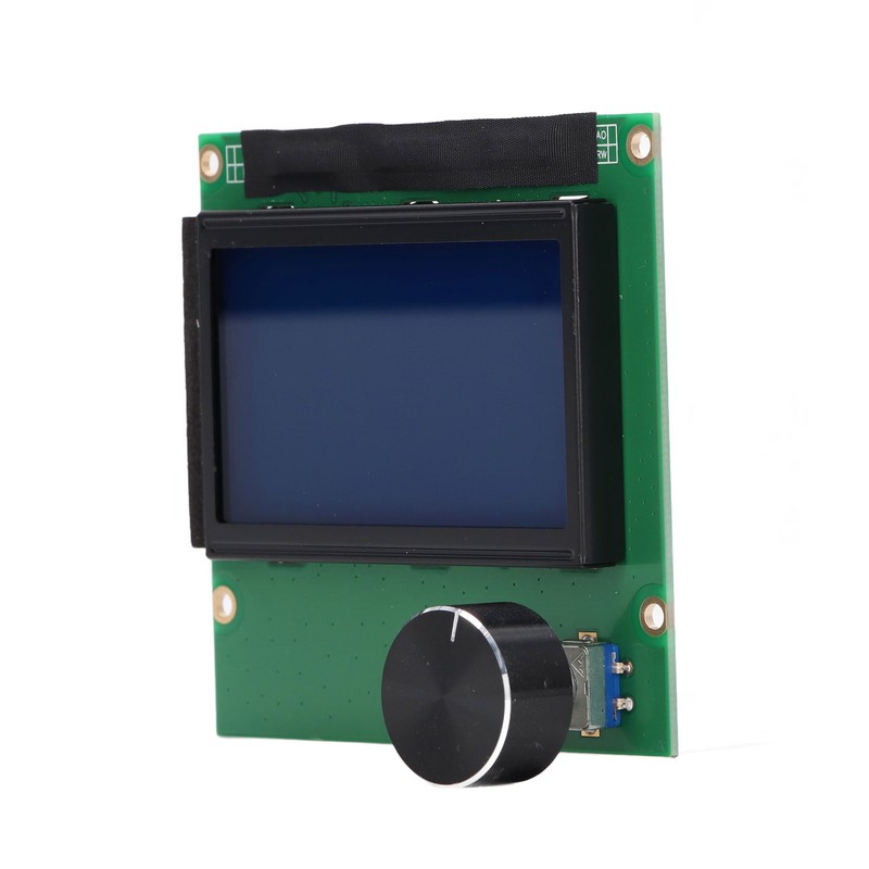3D Printer Display Module 12864 LCD Display Screen with Knob