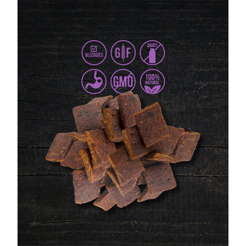 Wholesome Pride Functional Dog Digestive Support Chicken Recipe Jerky Bites