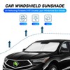 KUST Custom Fit Car Sun Shade for 2019-2024 2025 Acura