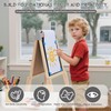 TODEFULL 3 in 1 Adjustable Kids Art Easel Set, Dual-Sided
