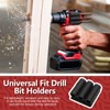 Biaungdo Drill Bit Holder, 3 Pack Adhesive Drill Bit Sleeve