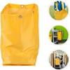 Vaguelly Bolsas para Carrito de Servicio, 2 Piezas Lona Amarilla