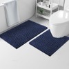 OLANLY Luxury Chenille Bath Mat, Extra Soft Thick Absorbent Shaggy