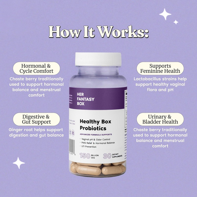 Her Fantasy Box | Healthy Box | Vaginal Probiotics for