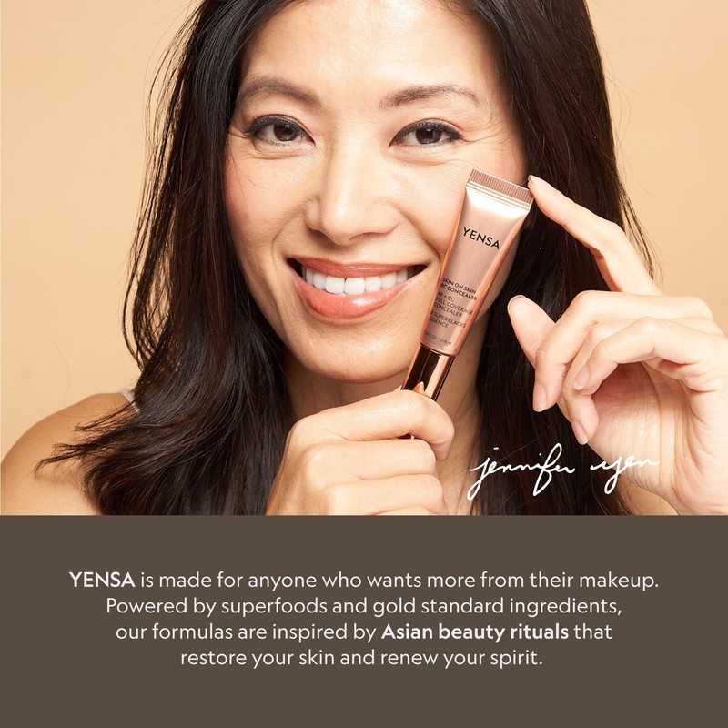 YENSA Skin on Skin BC Foundation Makeup - CC Cream,