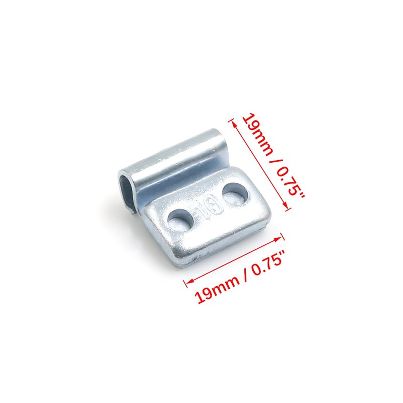 F FIERCE CYCLE 10g Clip-on Wheel Balance Weights for Motorbike