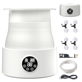 5L Foldable Automatic Reptile Mister with Timer, Fogger System with 360Adjustable Nozzles, Humidifier for Lizard, Snake, Amphibian, Frog, Plants, Terrarium