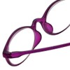 Calabria 719 Flexie Oval Reading Glasses +3.00 Violet Men/Women Bendable