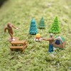 Accoutrements Archie McPhee Bigfoot Basecamp Micro-Cryptozoology Novelty Mini Figure Set