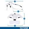 YOCTOSUN Magnifying Glasses with 4 LED Lights, Headband Magnifier with