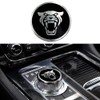 AJLOTMO Gear Shift Knob Cover Decoration Trim Emblem Sticker for