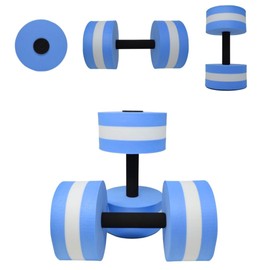 AQASKIN Water Fitness Floating Dumbbells for Water Sports - Dumbbells Muscle Strengthening - Water Exercises - Exercise Accessories for Arm, Shoulder, Chest, Back and Abdominal Band.(1 Pair)